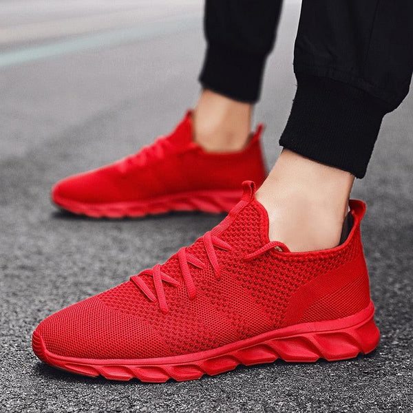 Mens Black Sneakers Casual Summer High Quality Mesh Sneakers Lightweight Breathable Mesh Sneakers Fashion Tennis Breathable Walking Gym Work Sneakers