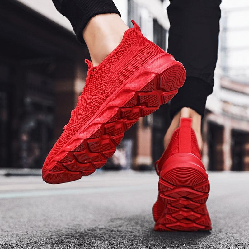 Mens Black Sneakers Casual Summer High Quality Mesh Sneakers Lightweight Breathable Mesh Sneakers Fashion Tennis Breathable Walking Gym Work Sneakers