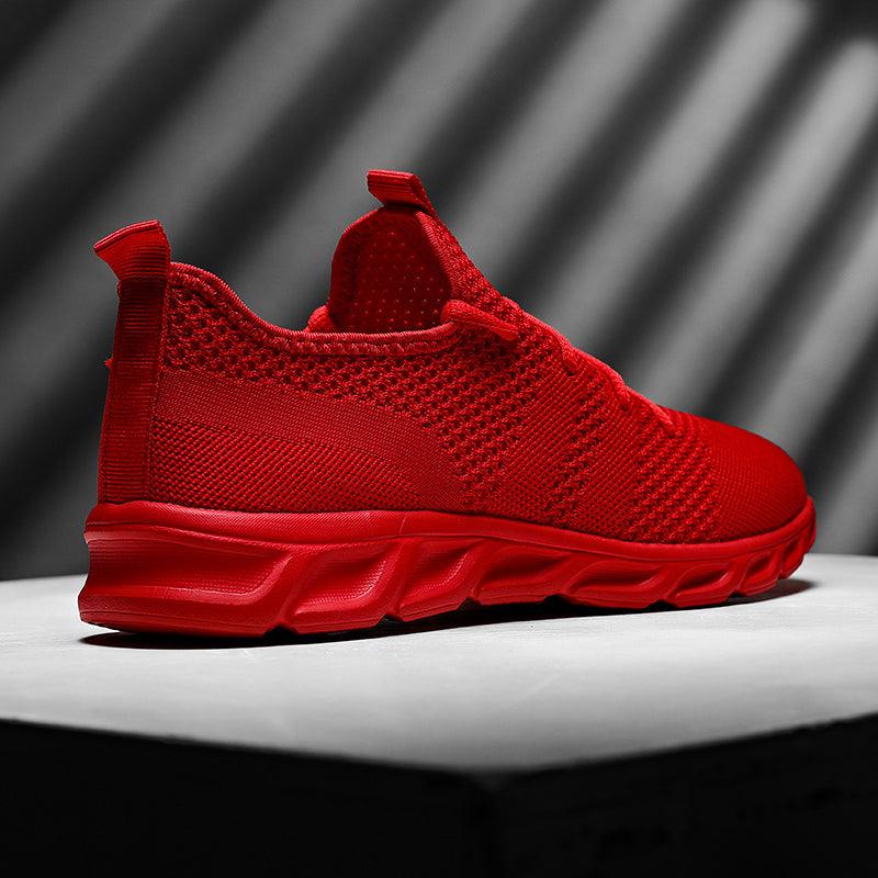 Mens Black Sneakers Casual Summer High Quality Mesh Sneakers Lightweight Breathable Mesh Sneakers Fashion Tennis Breathable Walking Gym Work Sneakers