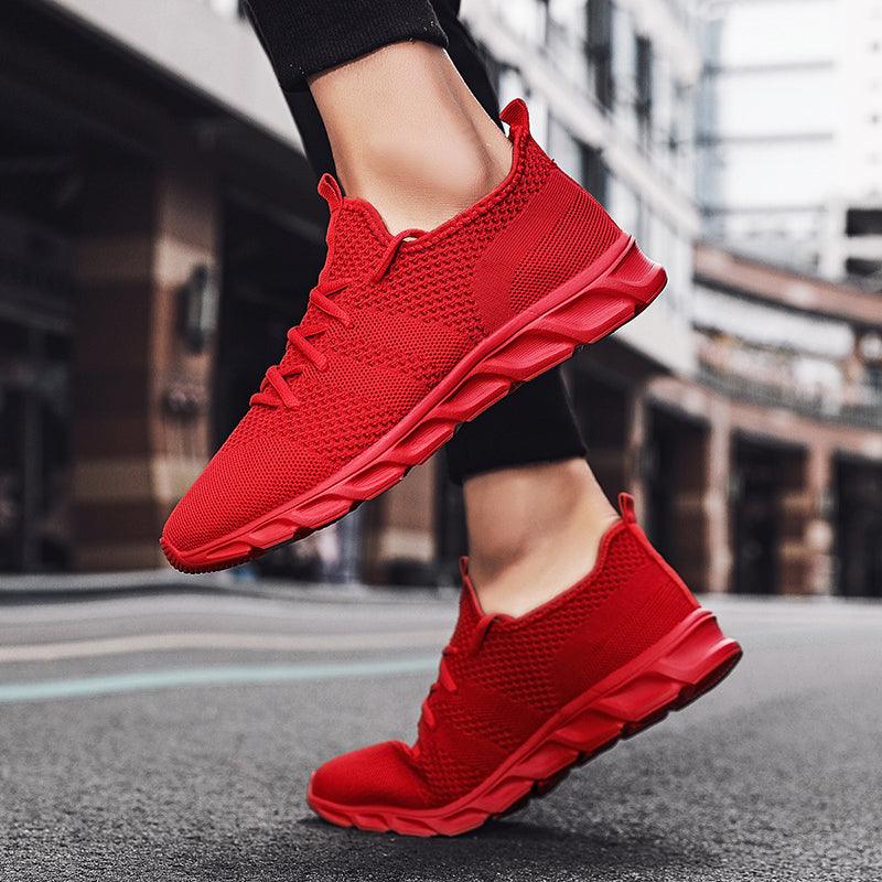 Mens Black Sneakers Casual Summer High Quality Mesh Sneakers Lightweight Breathable Mesh Sneakers Fashion Tennis Breathable Walking Gym Work Sneakers