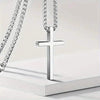 Men's Fashion Stainless Steel Cross Pendant Necklace