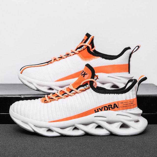 Mens Modern Sneakers Autumn Breathable Black Trendy Sneakers Men Walking Casual Light Sports Men's Running Sneakers Non Slip Athletic Tennis Sneakers