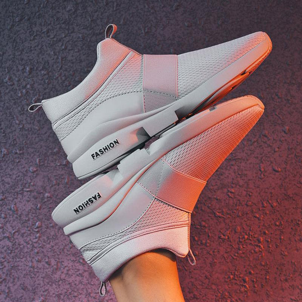 Mens Red Sneakers Flats Sport Footwear Couple Sneakers New Fashion Lovers Casual Lightweight Jogging Breathable Tennis Sport Shoes For Workout OutdoorWalking