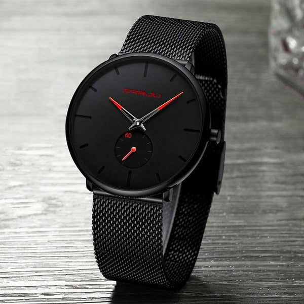 Men's Ultra-Thin Minimalist Waterproof Fashion Wrist Watch