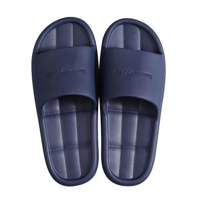 Mens Womens Non-Slip Bathroom Footwear Boys Girls Unisex Flip Flops Summer House Sandals Flat Shoes Non-Slip Soft Shower Spa Bath Pool Gym House Sandals