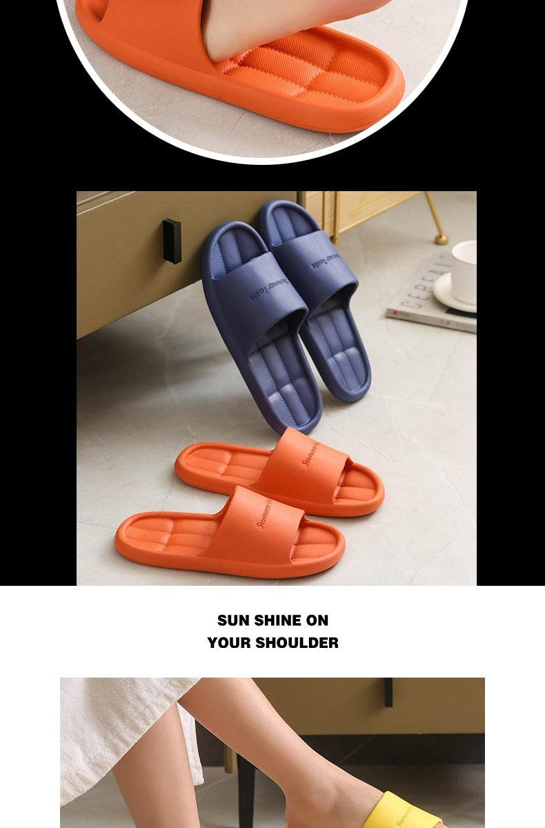 Mens Womens Non-Slip Bathroom Footwear Boys Girls Unisex Flip Flops Summer House Sandals Flat Shoes Non-Slip Soft Shower Spa Bath Pool Gym House Sandals