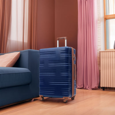 Merax Luggage with TSA Lock Spinner Wheels Hardside Expandable Luggage Travel Suitcase Carry on Luggage ABS 24