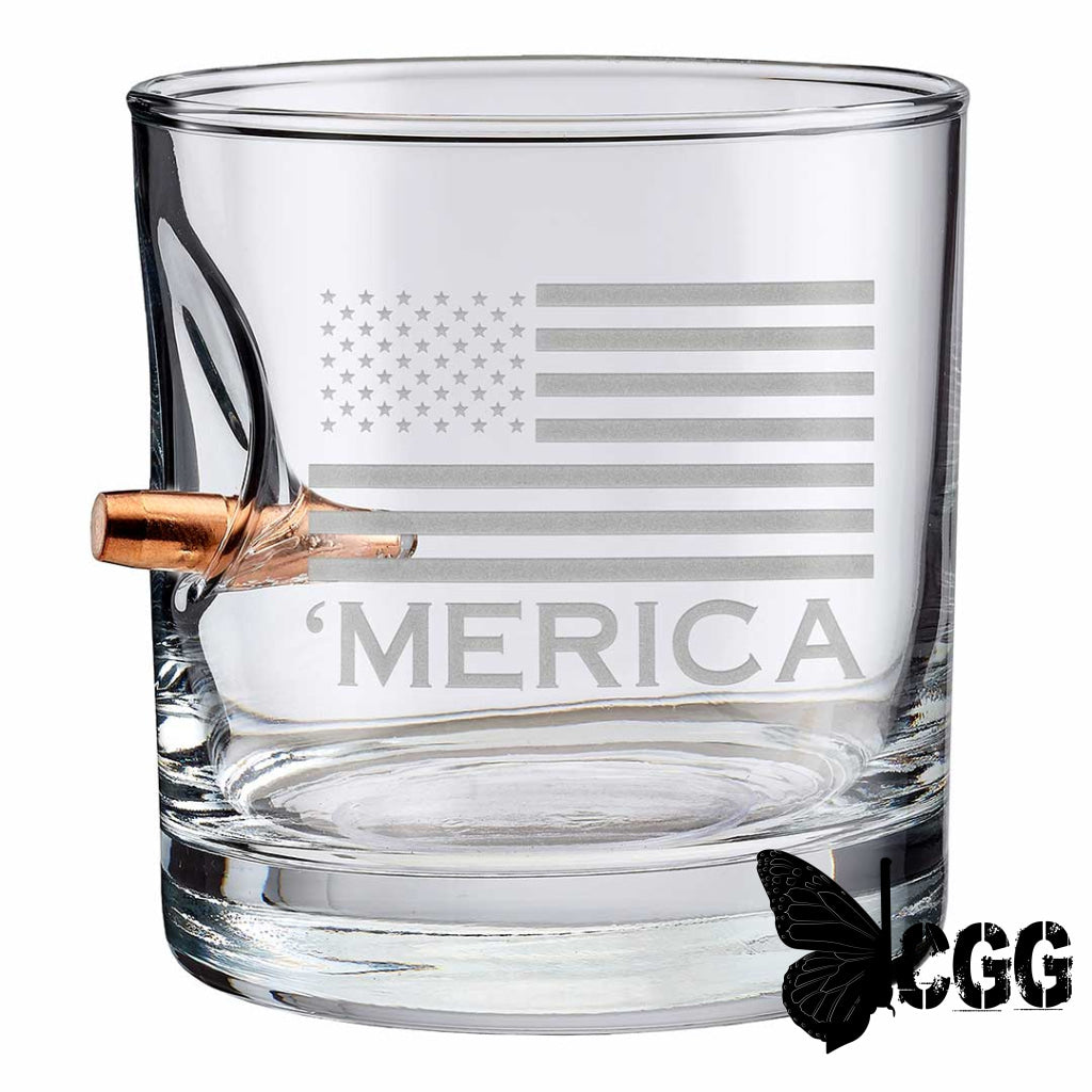 'Merica Rocks Glass - 11oz