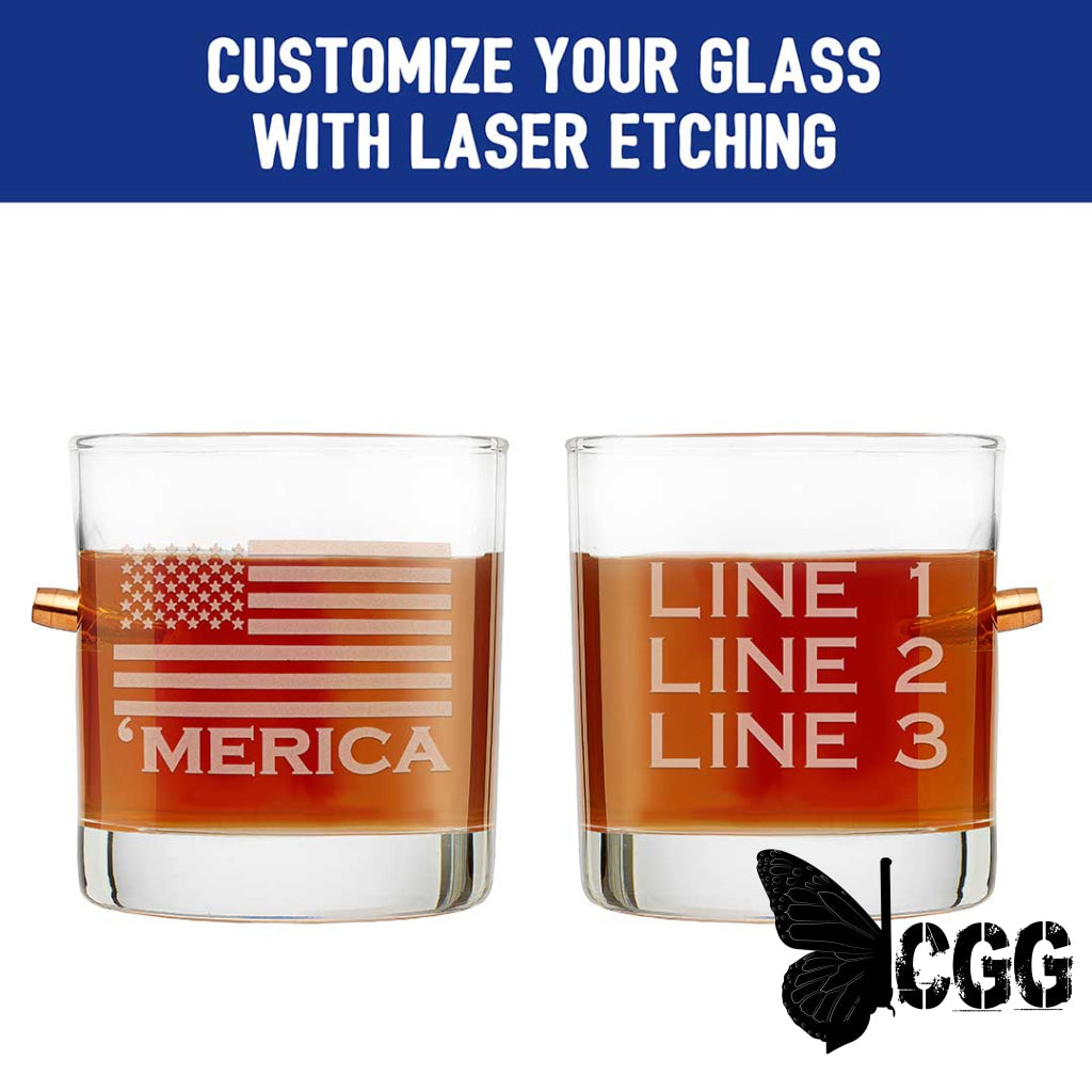 'Merica Rocks Glass - 11oz