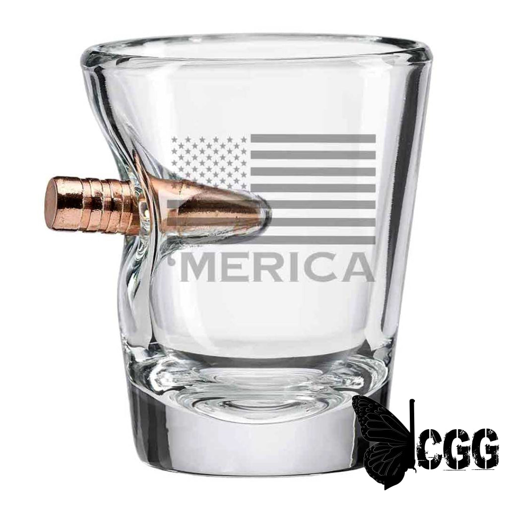 'Merica Shot Glass - 2oz