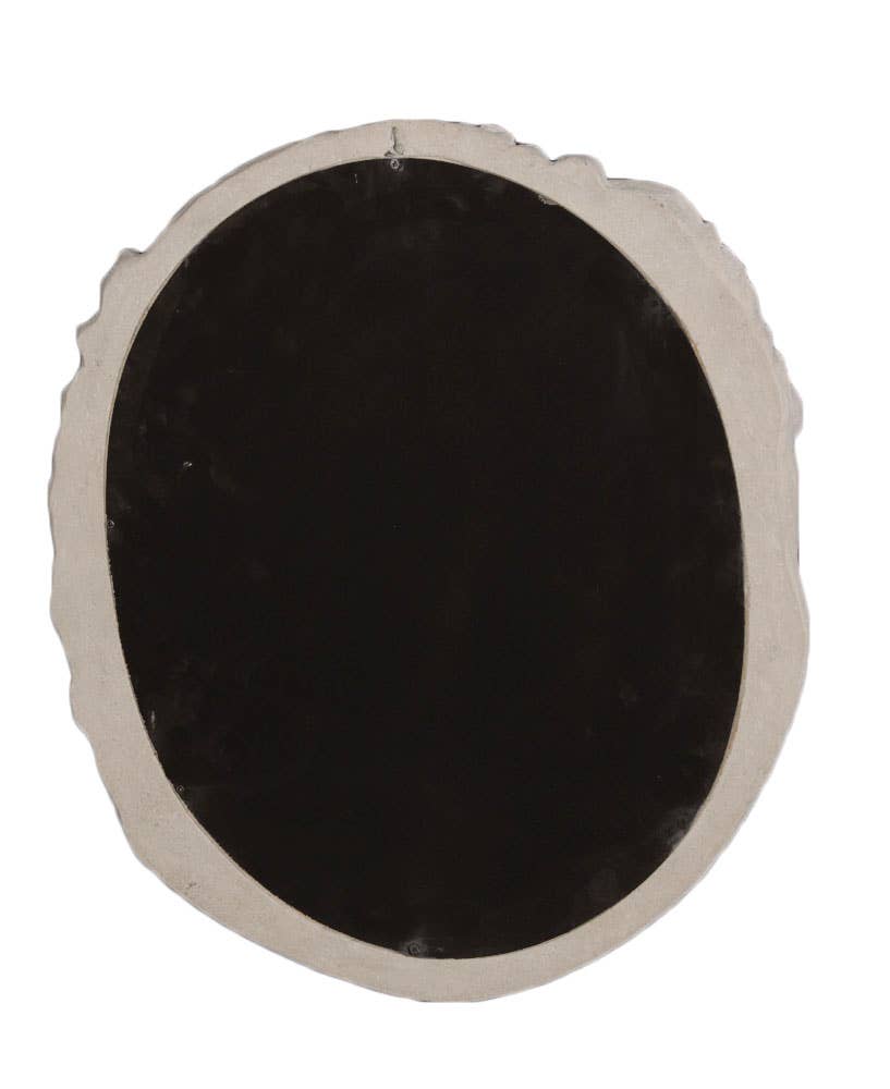Mermaid Mirror with Roman Stone finish