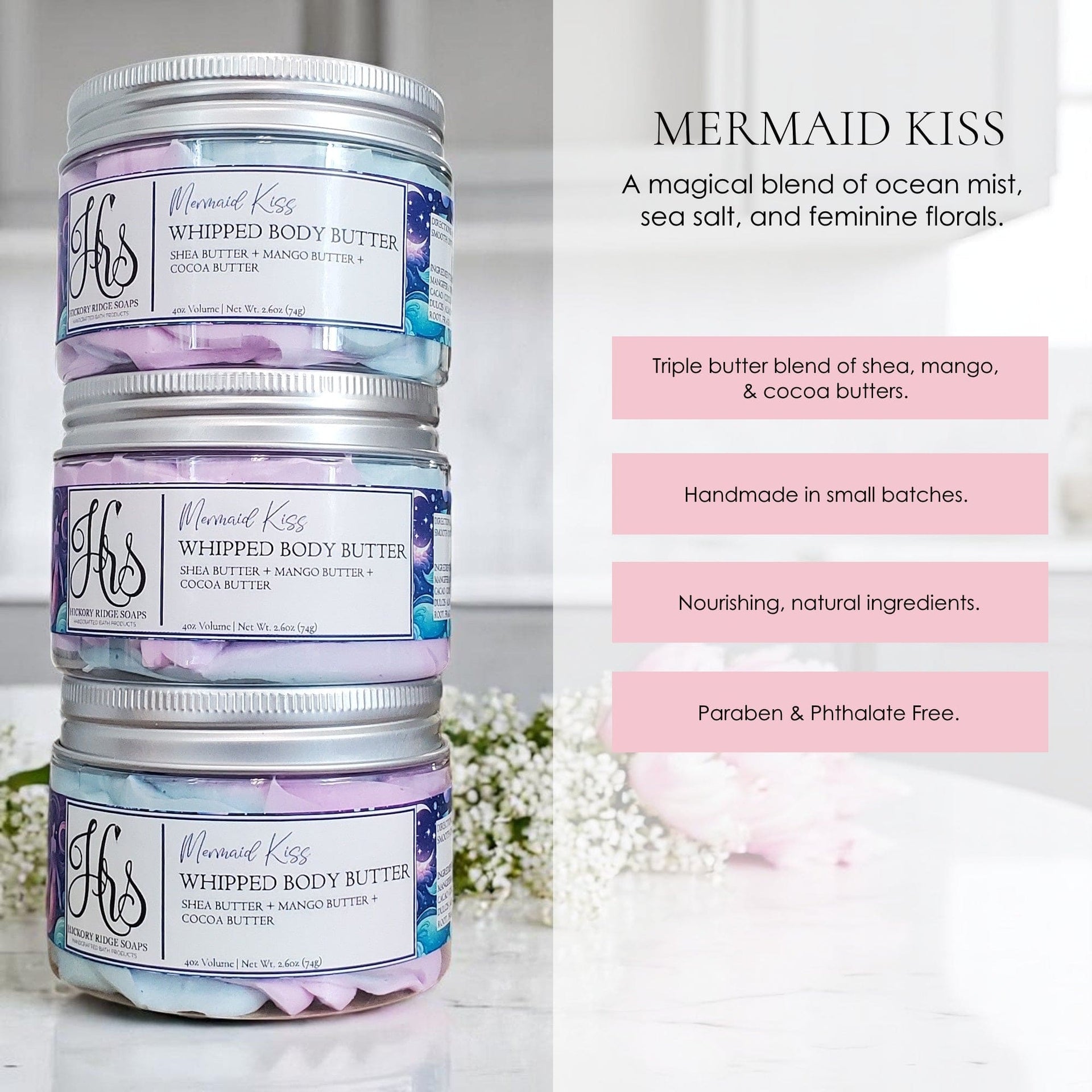 Mermaid Kiss Whipped Body Butter