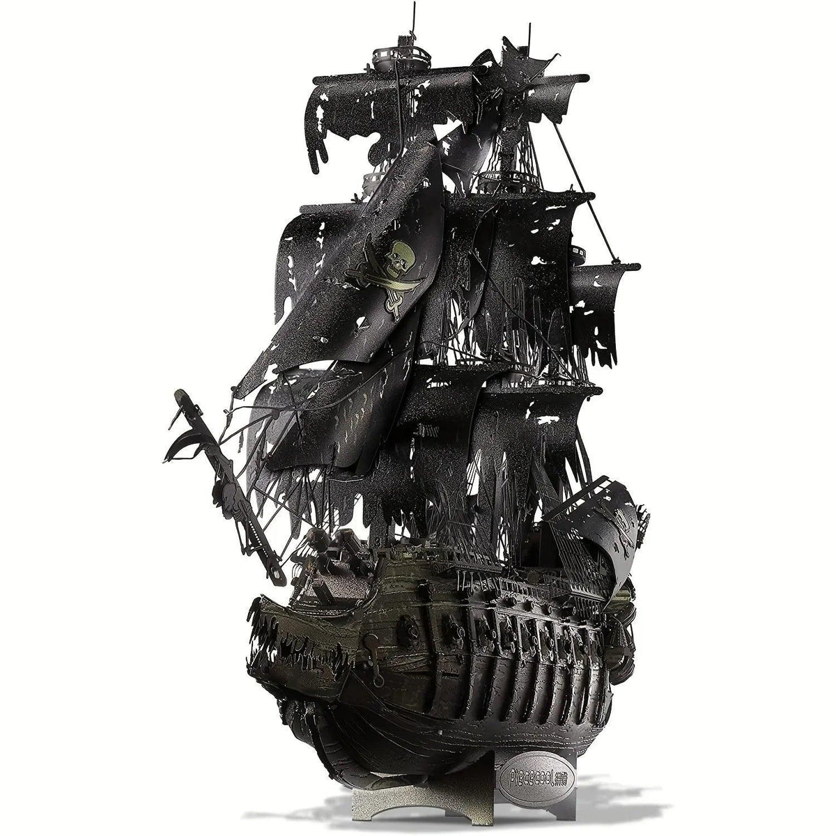 Metal 3D Pirate Ship Puzzle - Flying Dutchman