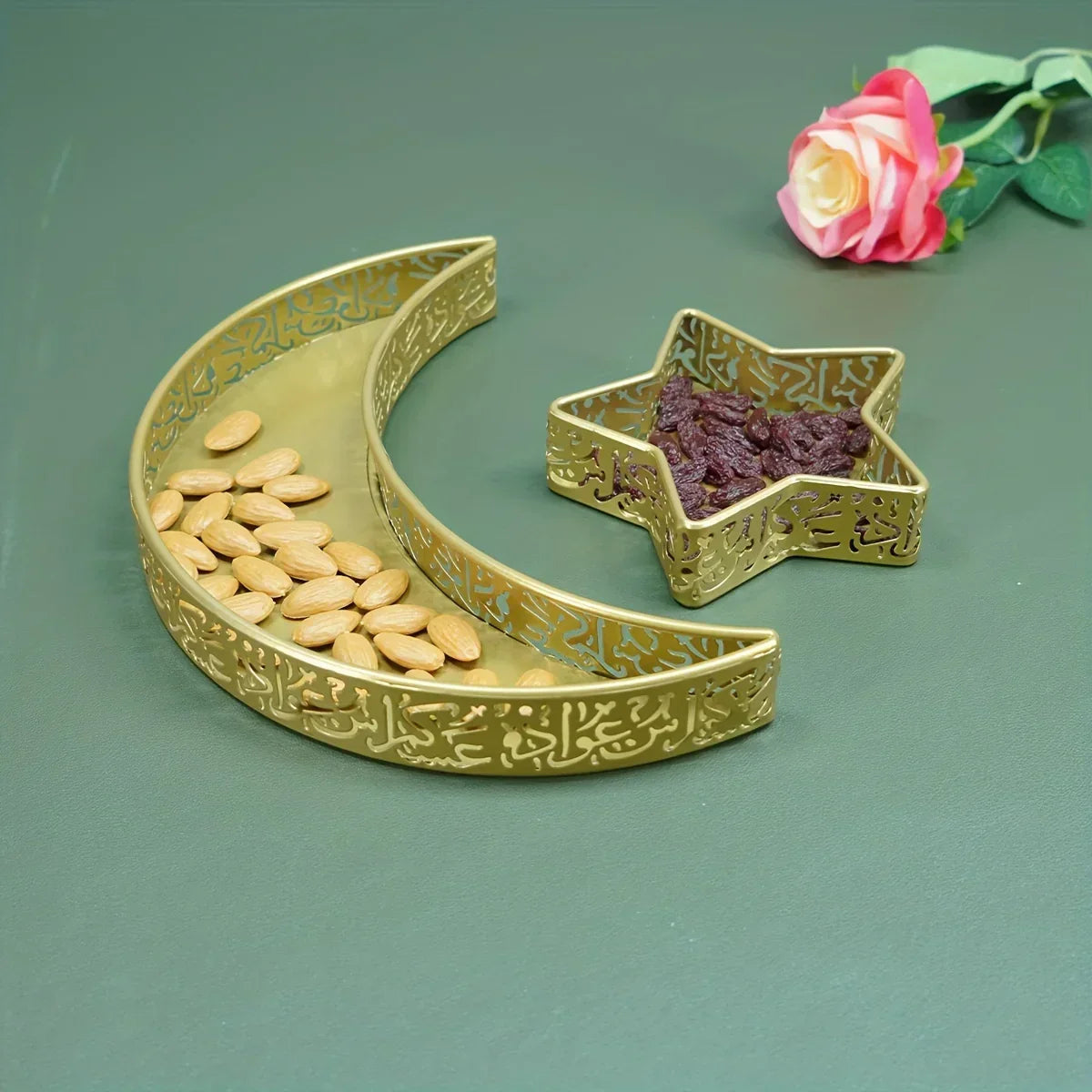 Metal Fruit Tray - Star Moon Iron Design