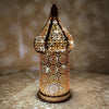 Metal Lantern Lamp - Rose Gold Moroccan