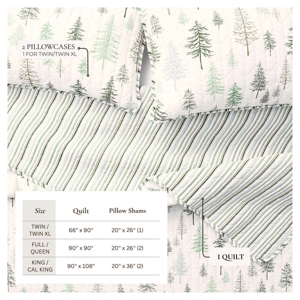 3-Piece Lodge Quilt - Truckee Collection