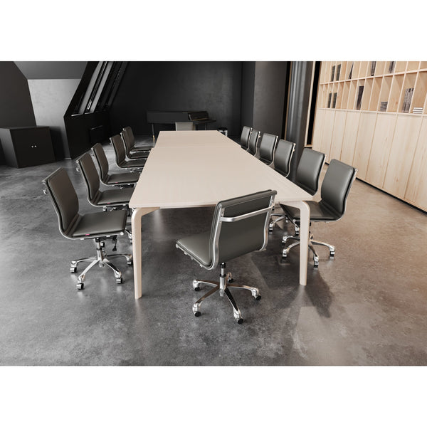 Lider Plus Armless Office Chair Gray