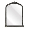 Lise Wall Mirror - Aged Black