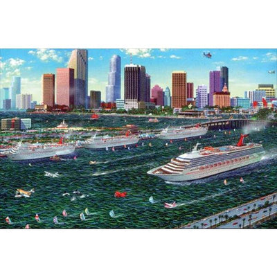 Alexander Chen - Miami Cruising (FB) (UNFRAMED)