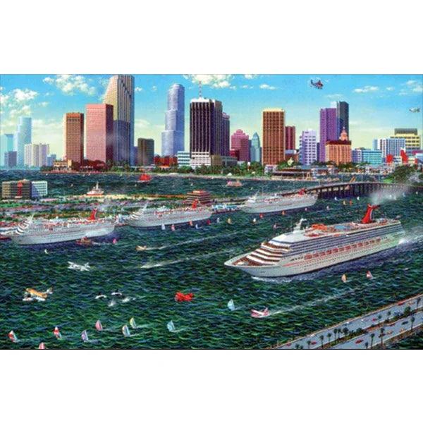 Alexander Chen - Miami Cruising (FB) (UNFRAMED) - Gifts for You 'n Me