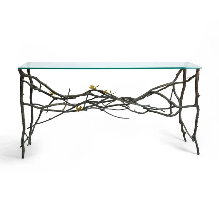 Butterfly Ginkgo Console Table by Michael Aram