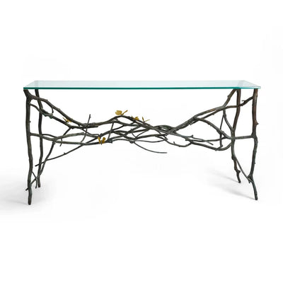 Butterfly Ginkgo Console Table by Michael Aram