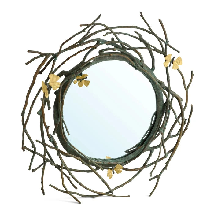 Butterfly Ginkgo Mirror by Michael Aram