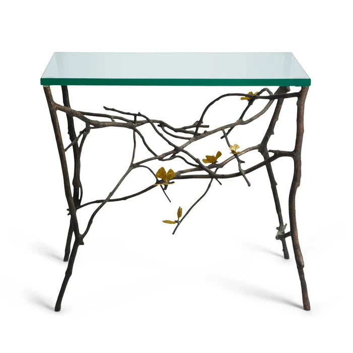 Butterfly Ginkgo Side Table by Michael Aram