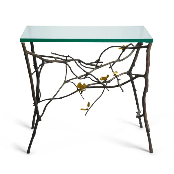 Butterfly Ginkgo Side Table by Michael Aram