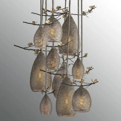 Cocoon Pendant Lamp by Michael Aram