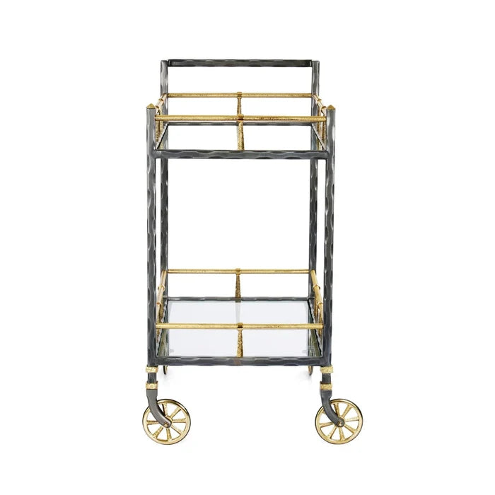 Forged Bar Cart by Michael Aram