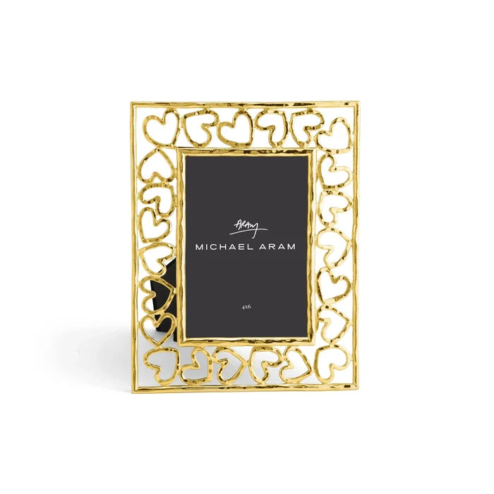 Heart Frame - Gold or Silver