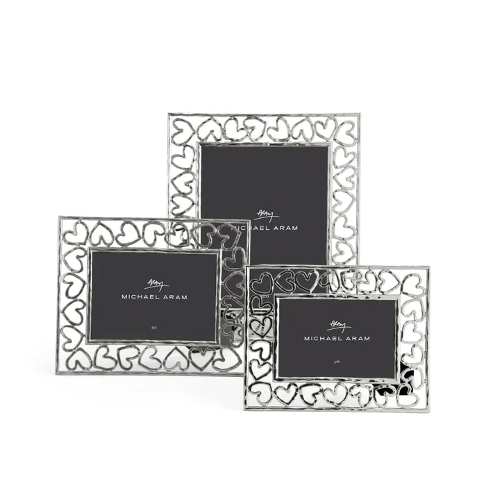 Heart Frame - Gold or Silver