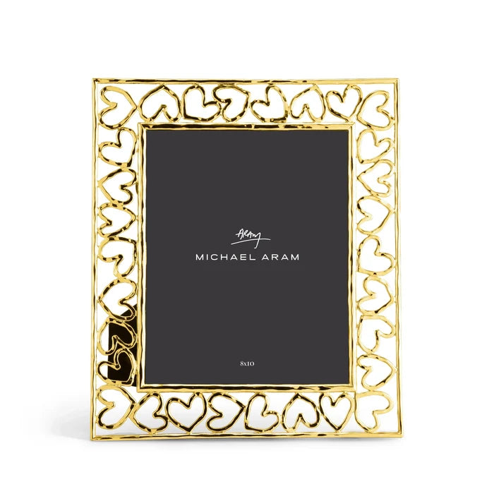Heart Frame - Gold or Silver
