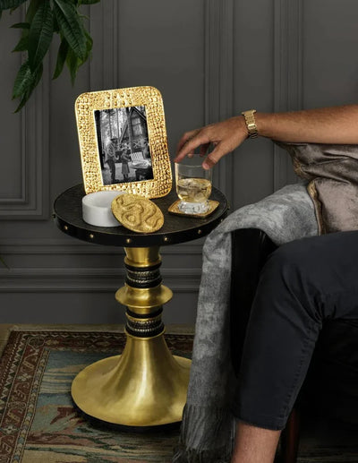 Naga Side Table by Michael Aram