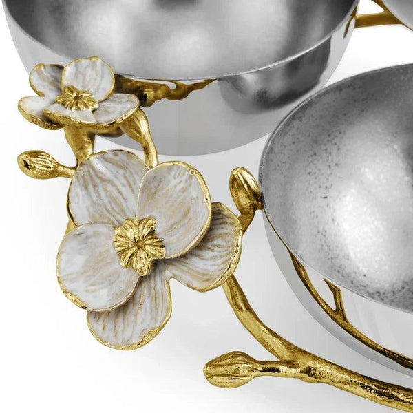 Orchid Low Bowl by Michael Aram