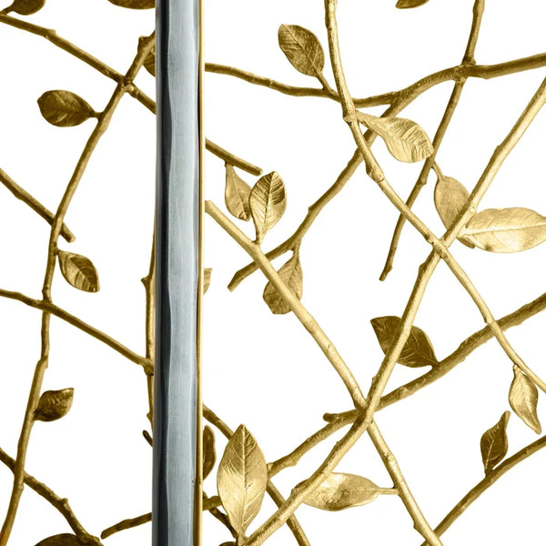 Twig & Leaf Decorative Fireplace Screen by Michael Aram