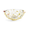 Wildflowers Large Glass Bowl by Michael Aram