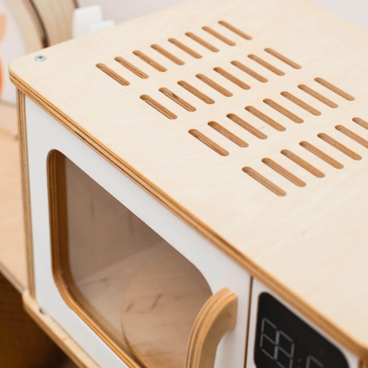 Wooden Microwave Toy