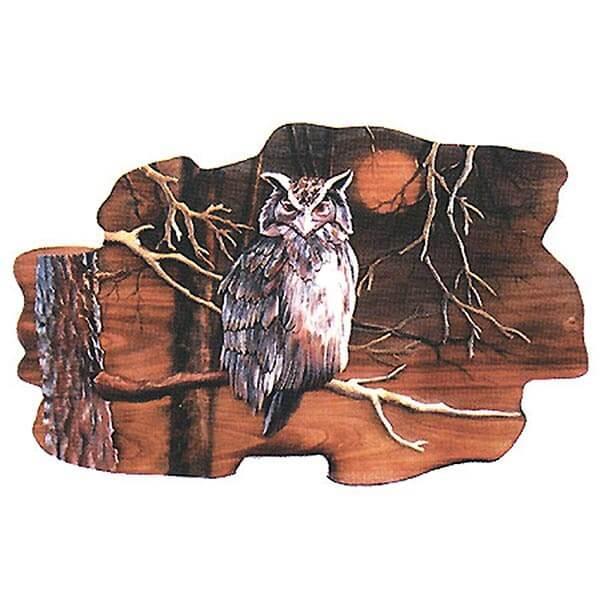Midnight Owl Wood Wall Art - Gifts for You 'n Me