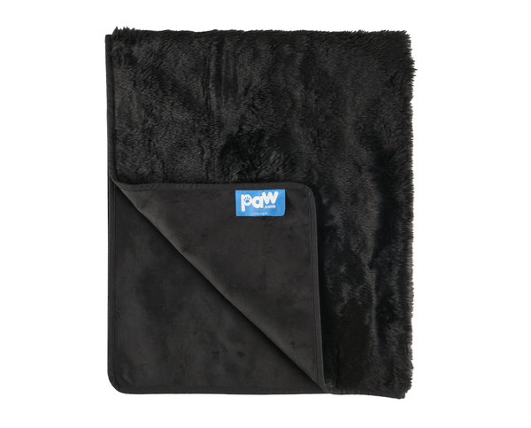 PupProtector™ Summer Short Fur Waterproof Throw Blanket - Midnight Black