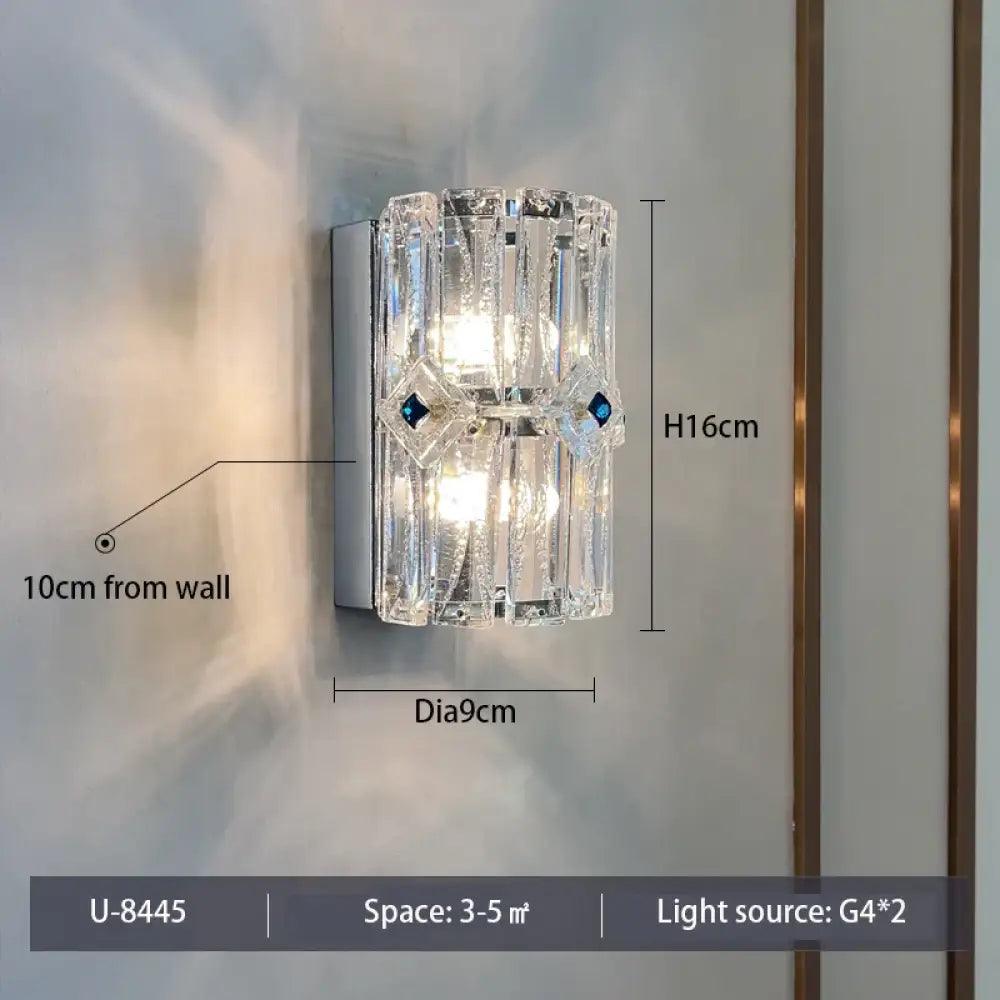 Mila Crystal Wall Sconce | Bedroom & Bedside Lighting
