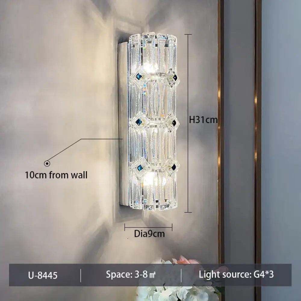 Mila Crystal Wall Sconce | Bedroom & Bedside Lighting
