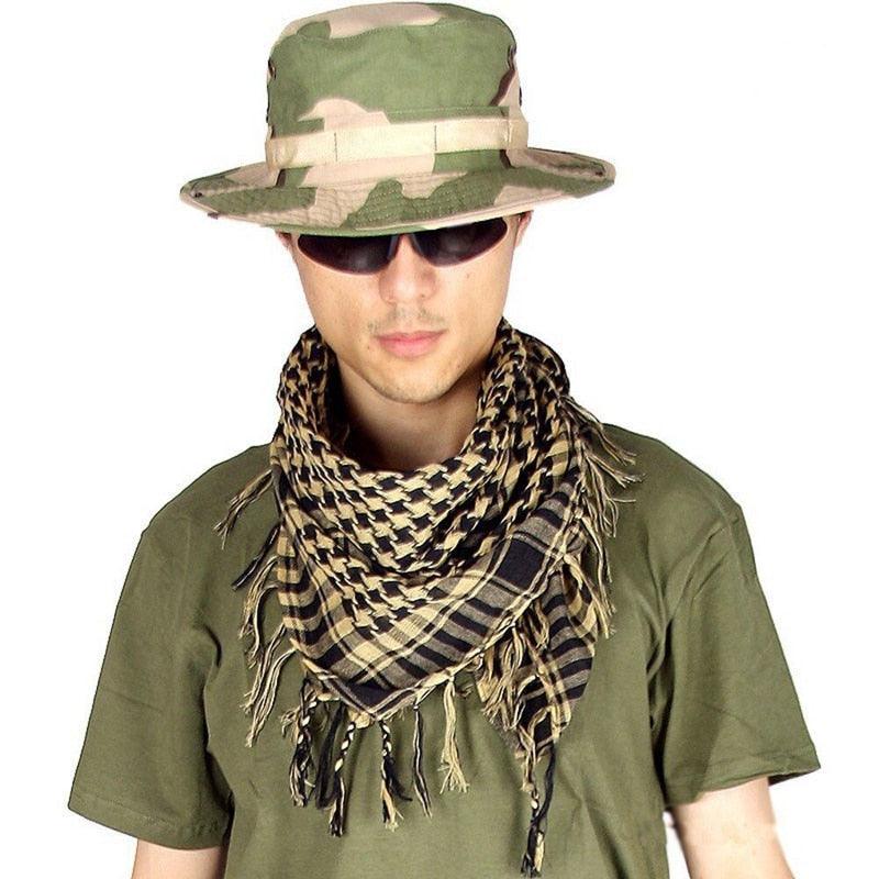 Military Scarves Shemagh Multifunction Tactical cotton head Scarf square Arabic Keffiyeh Wrap Bandana Women Men Scarf Shawl Wrap Pattern of Arab Shemagh Keffiyeh Men Arab Kufiyah Keffiyeh Arabic Muslim Head Wrap