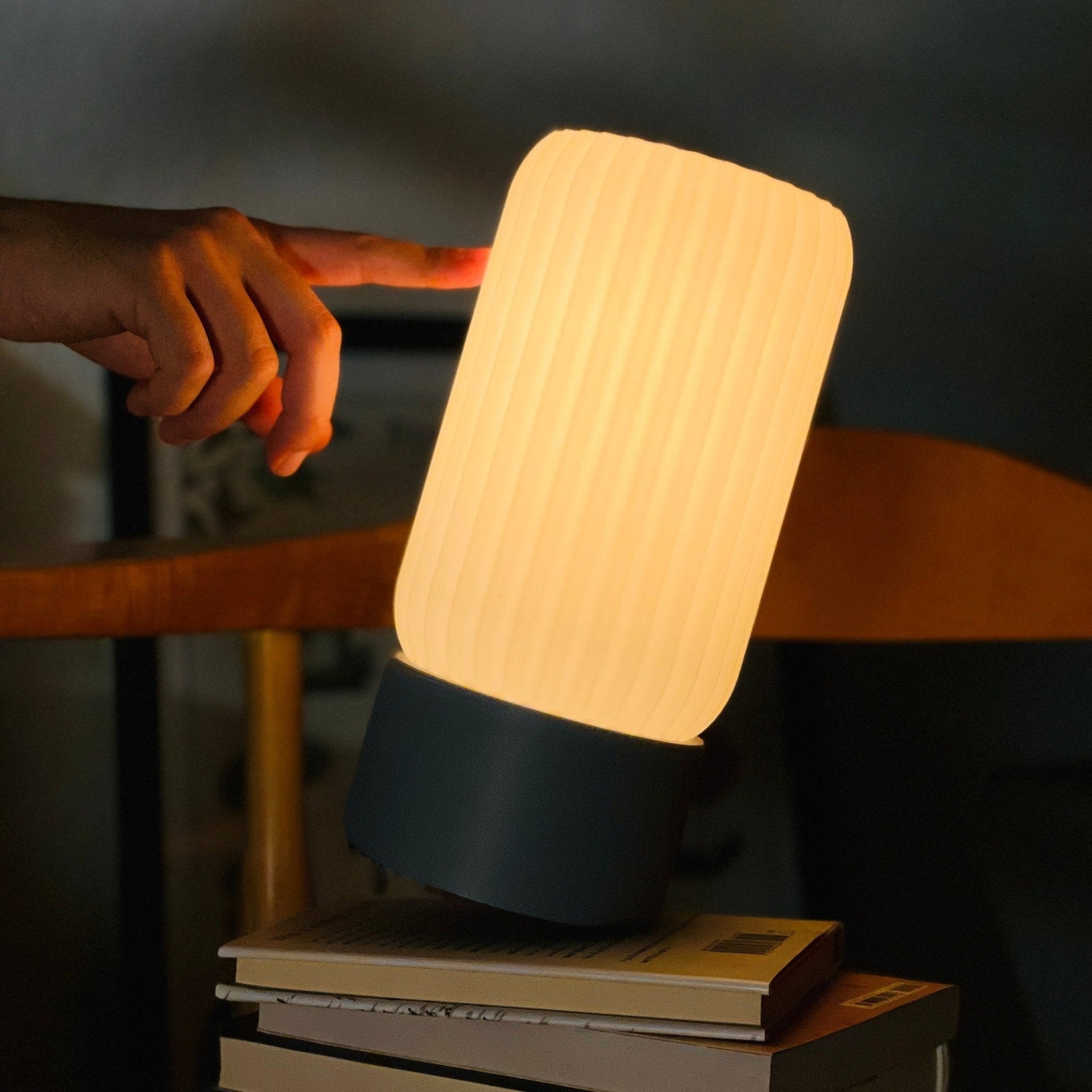 Milk Shade Barrel Table Lamp Terra Labs