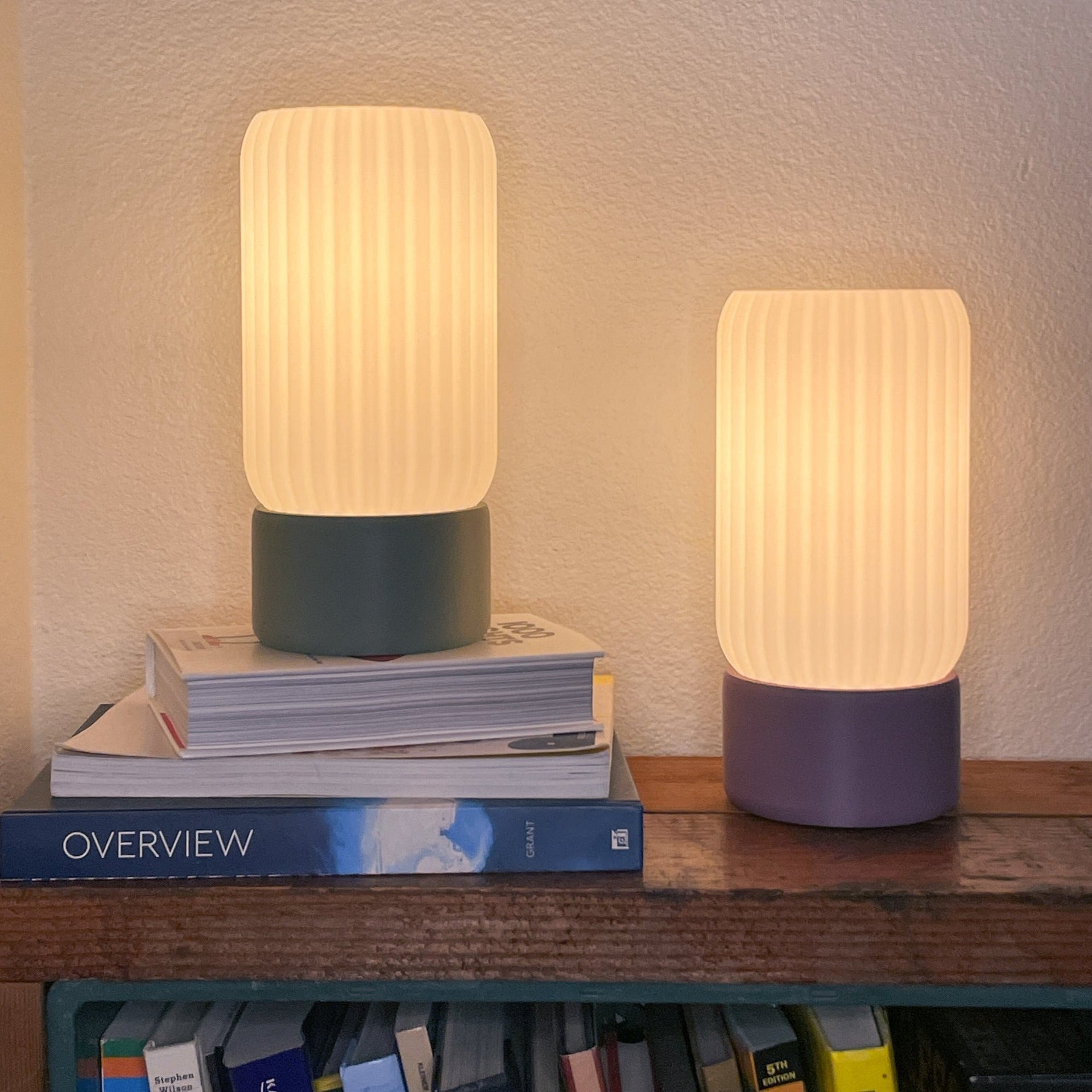 Milk Shade Barrel Table Lamp Terra Labs