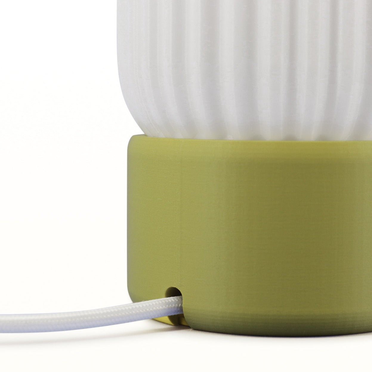 Milk Shade Barrel Table Lamp Terra Labs