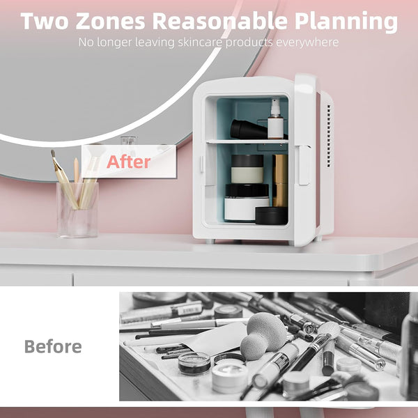 Mini Compact Refrigerator with Gaming Light  F3404L Kismile