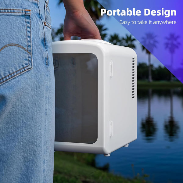 Mini Compact Refrigerator with Gaming Light  F3404L Kismile