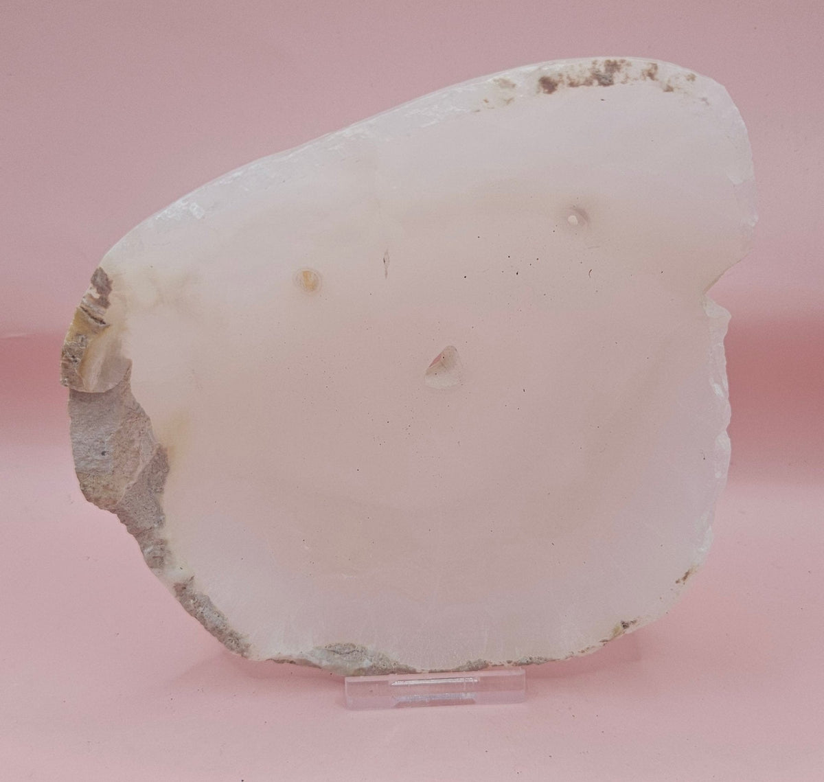 Mini Onyx Dish – Small Raw Edge Polished Stone Bowl 5
